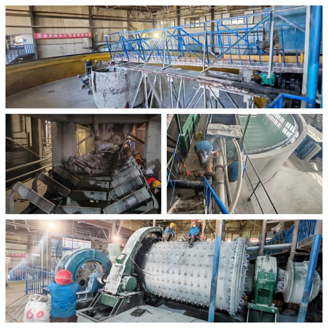 公司启动重启1000t/d生产系统
