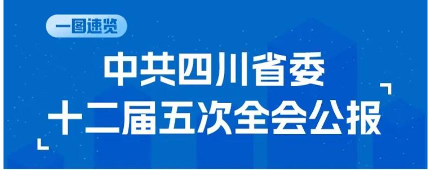 划重点！一图速览中共四川省委十二届五次全会公报